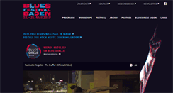 Desktop Screenshot of bluesfestival-baden.ch